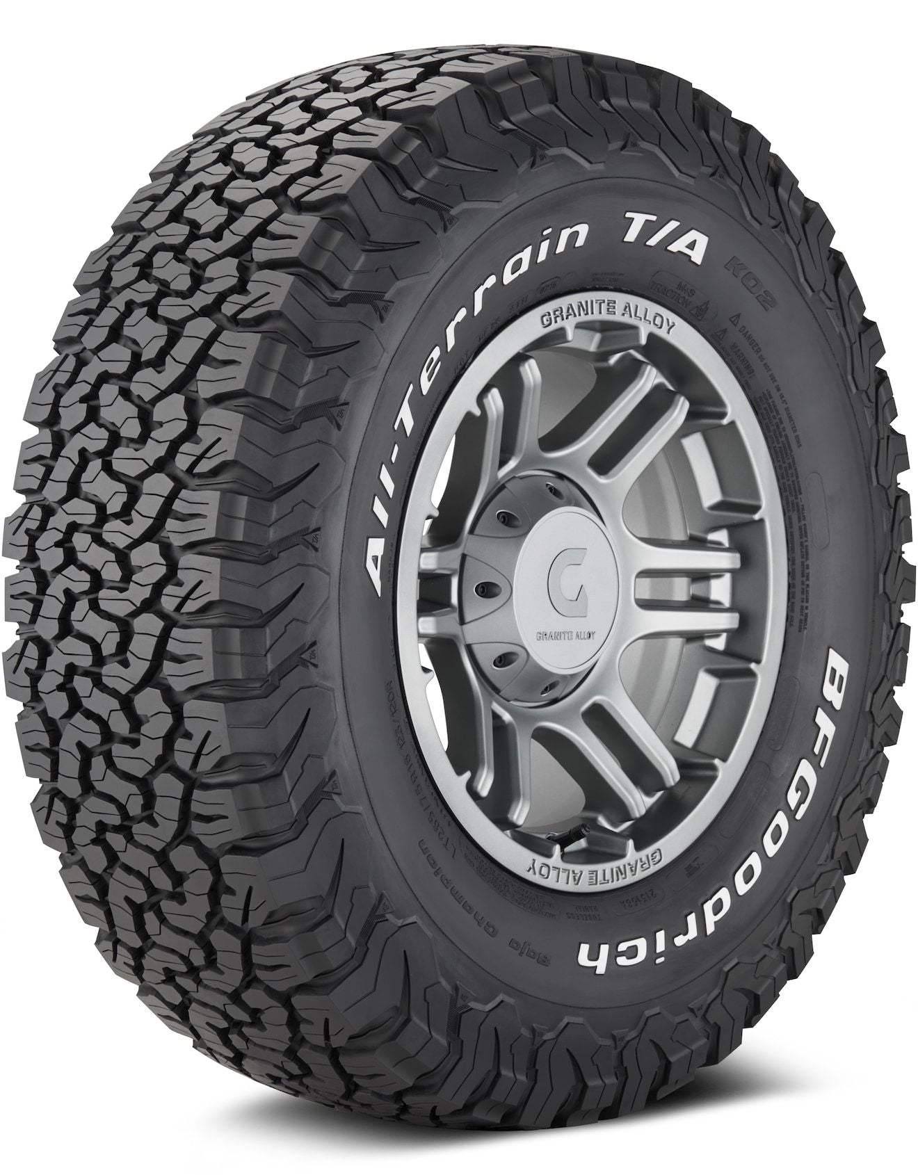 BF Goodrich ALL TERRAIN T/A KO2 LT265/65R18/10 122/119R RWL