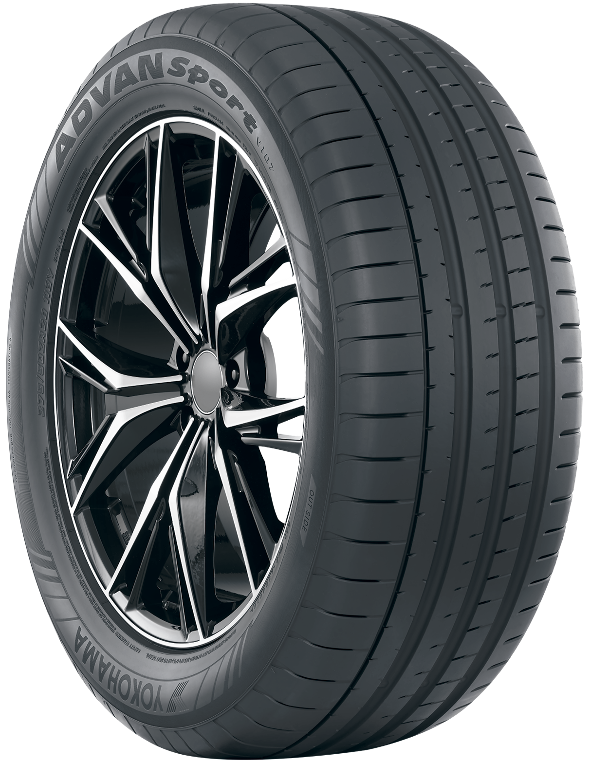 275/40R20 YOKOHAMA ADVAN SPORT V107E 106W XL OE