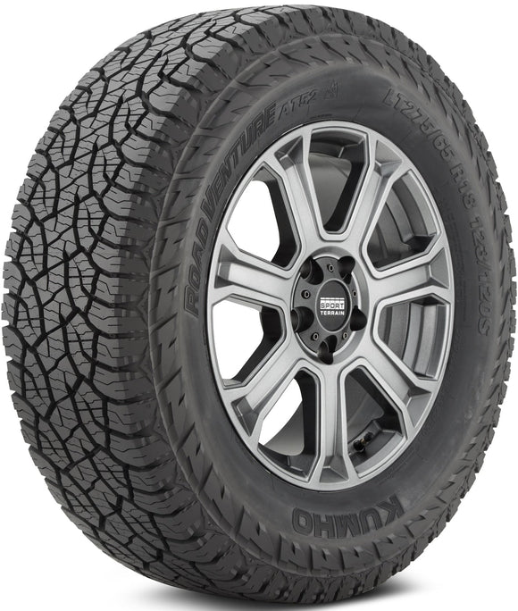 27X8.50R14 KUMHO AT52 ROAD VENTURE ALL TERRAIN 101R LT