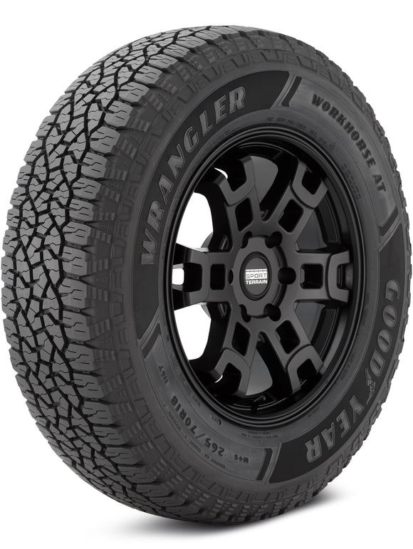 265/70R17 GOODYEAR WRANGLER WORKHORSE ALL TERRAIN 121/118S LT