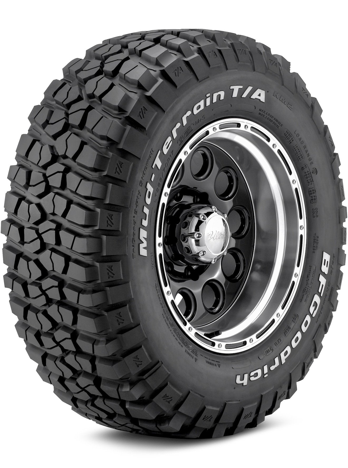 37X12.50R17 BFGOODRICH MUD TERRAIN T/A KM2 124Q LT